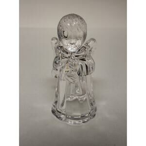 Mikasa  1980's Vintage Crystal Sweet Angel Glass Candlestic